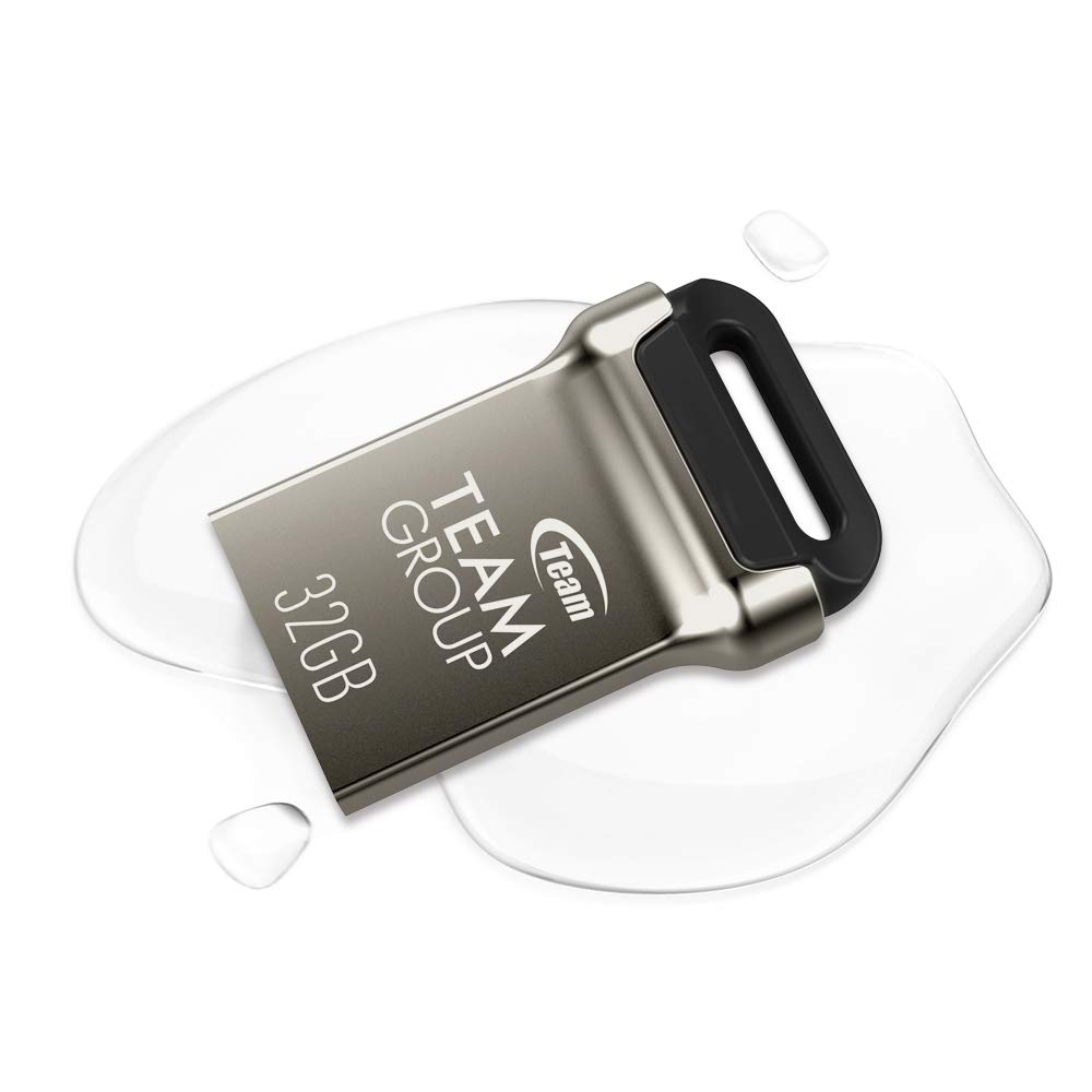 TEAMGROUP C162 64GB USB 3.2 Gen 1 USB 3.1/3.0 Mini Fits Metal Read 100MB/s Flash Thumb Drive External Data Storage Memory Stick Compatible with Computer/Laptop Black TC162364GB01 - Image 5