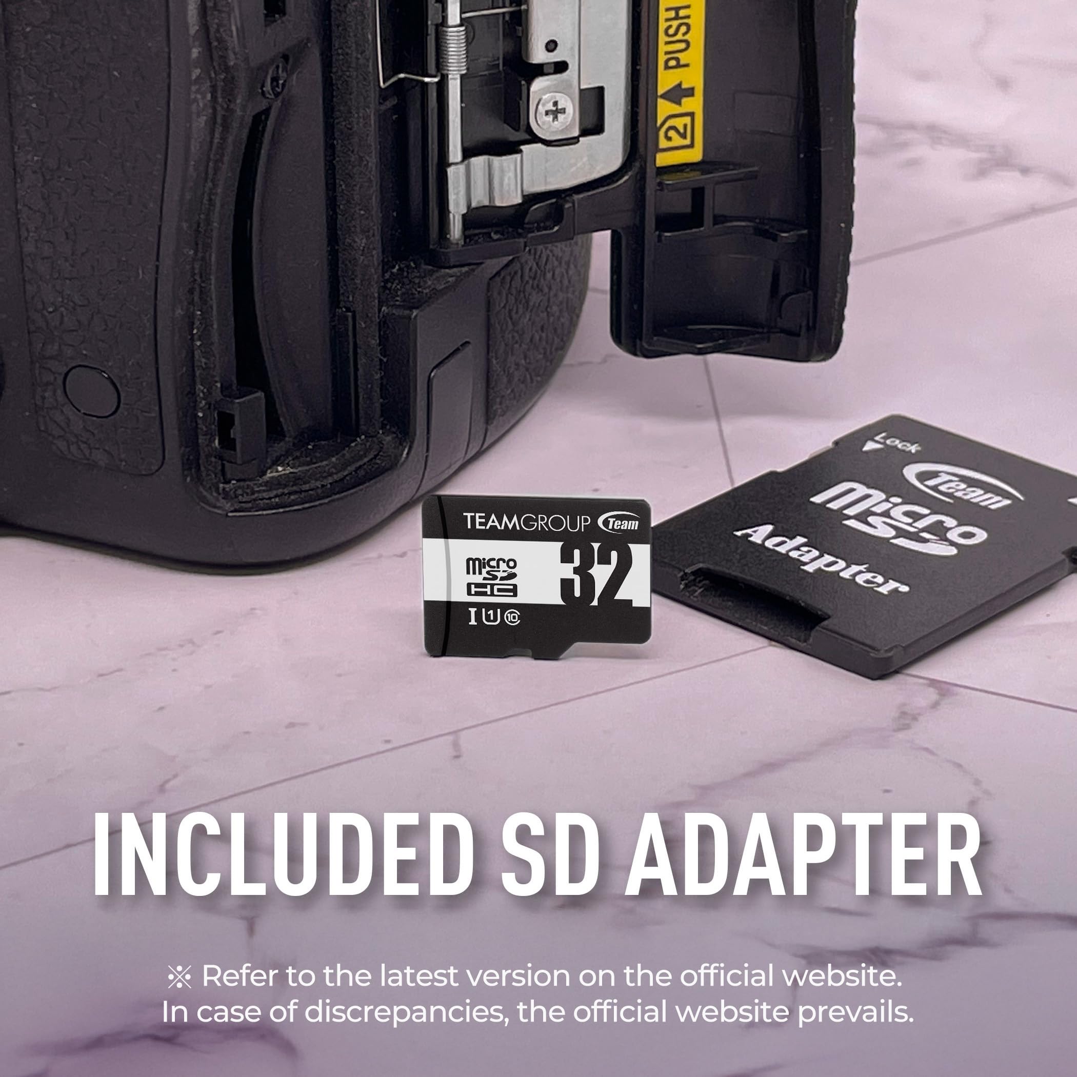 TEAMGROUP Micro 32GB 10 Pack UHS-I U1 Class 10 SDHC SDXC Read Speed up to 100MB/s High Speed Flash Meomry Card with Adapter for Camera, Surveillance, Full HD Shooting TUSDH32GCL10U66 - Image 3