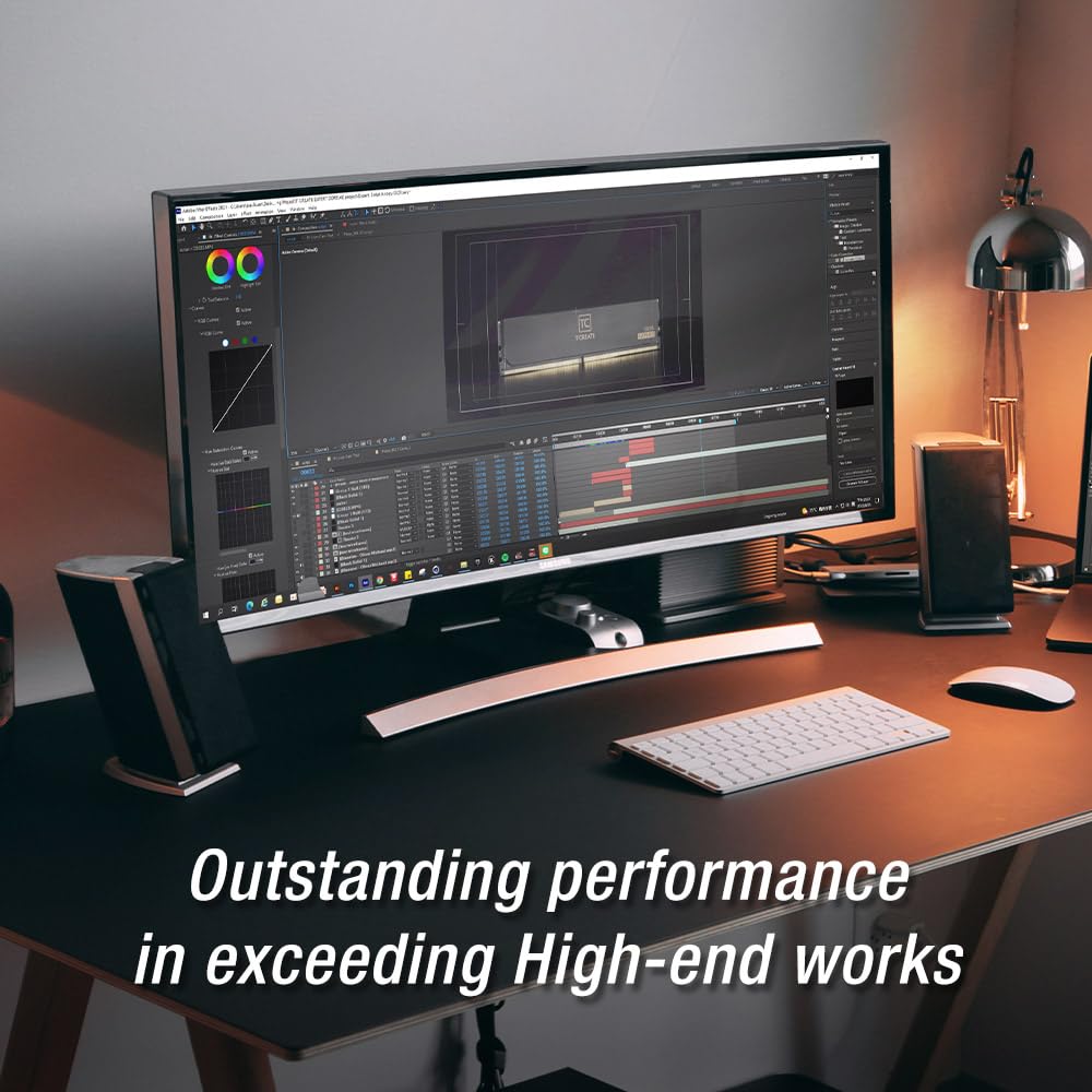 TEAMGROUP T-Create Expert CL30 Overclocking 10L DDR5 32GB Kit (2 x 16GB) 6000MHz (PC5-48000) Intel XMP 3.0 & AMD EXPO Compatible Desktop Memory Module Ram Black - CTCED532G6000HC30DC01 - Image 4