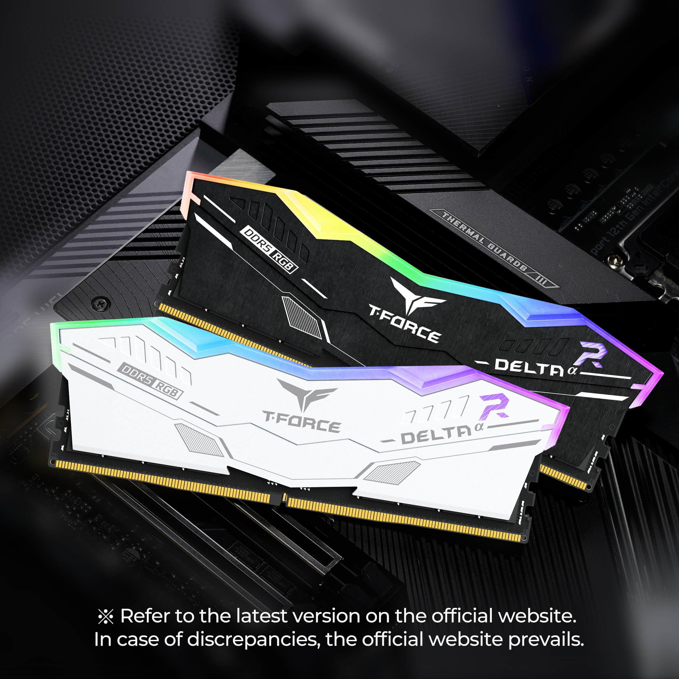 TEAMGROUP T-Force Delta Alpha RGB DDR5 Ram 32GB Kit (2x16GB) 5600MHz (PC5-44800) CL40 Intel XMP 3.0 & AMD Expo Compatible Desktop Memory Module Ram White FF8D532G5600HC40BDC01 - Image 5