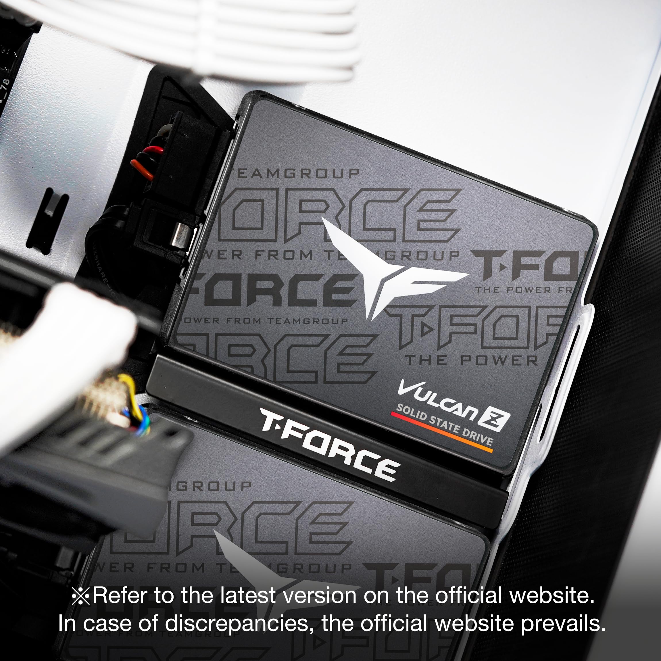 TEAMGROUP T-Force Vulcan Z 256GB SLC Cache 3D NAND TLC 2.5 Inch SATA III Internal Solid State Drive SSD (R/W Speed up to 520/450 MB/s) T253TZ256G0C101 - Image 7