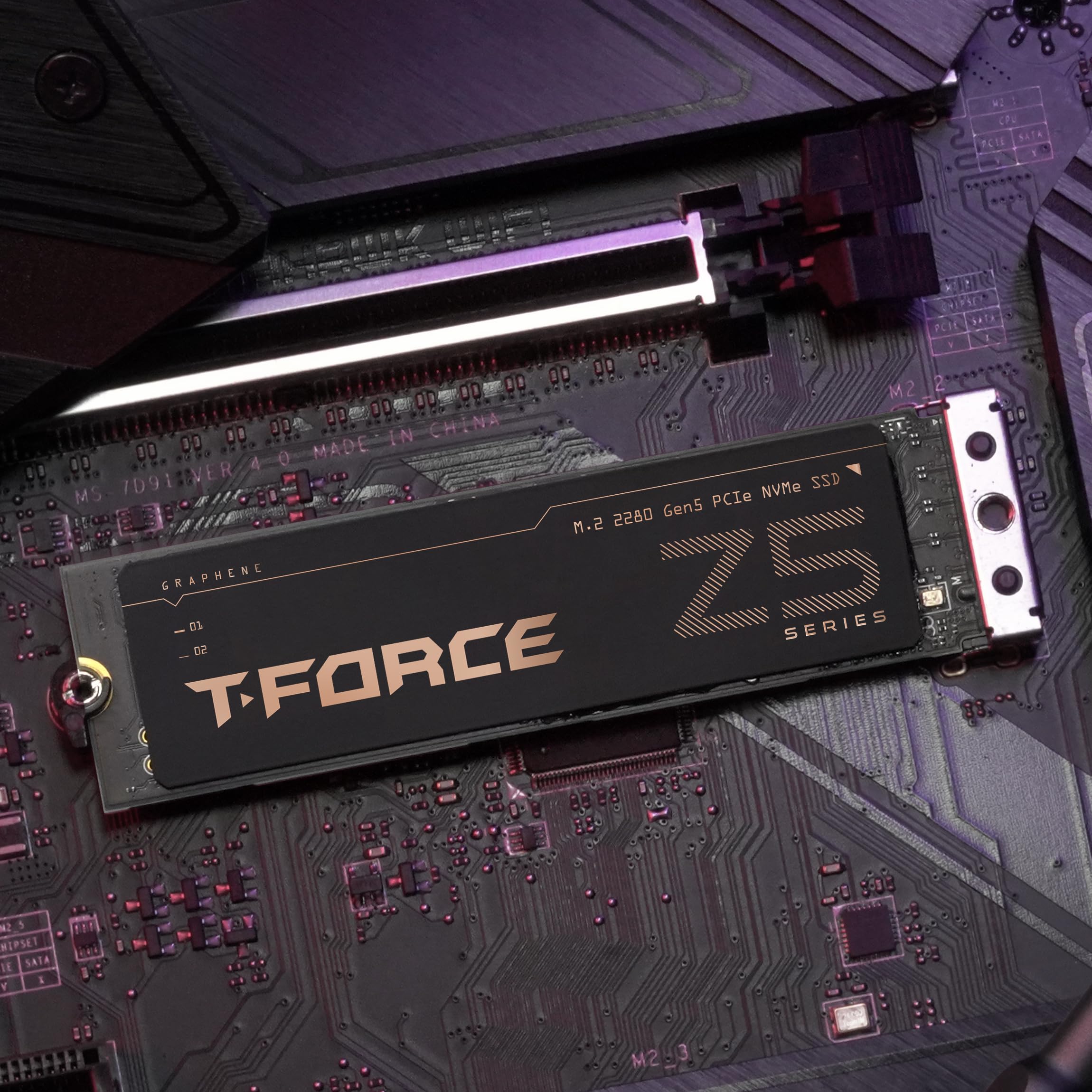 TEAMGROUP T-Force XTREEM ARGB DDR5 Ram 32GB (2x16GB) 8000MHz PC5-64000 CL38 M-DIE Desktop Memory FF9D532G8000HC38DDC01 Bundle with Z540 2TB NVMe PCIe Gen5 M.2 2280 Gaming SSD (Read 12400) TM8FF1002T0C - Image 4